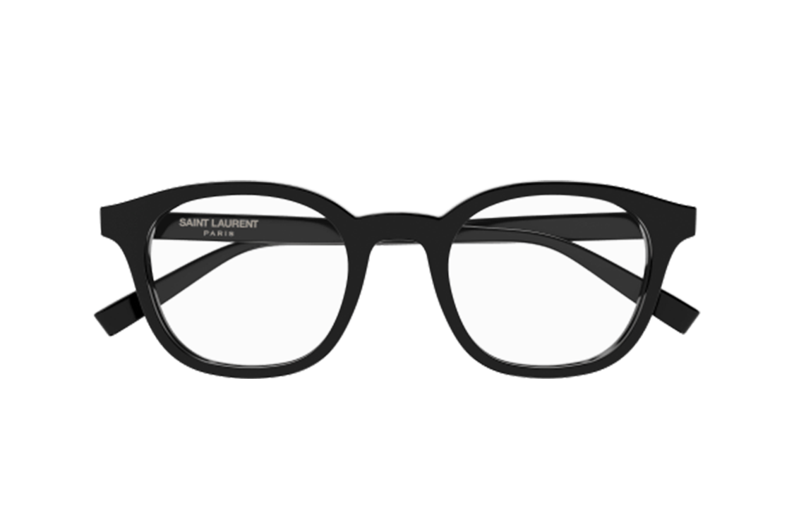 【Prescription Available】SAINT LAURENT Luxury Optical Irregular Black Glasses Unisex SL588001 圖 6