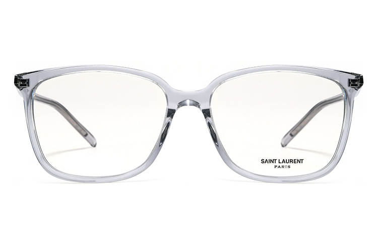 【Prescription Available】SAINT LAURENT Square Eyeglasses with Logo Unisex SL 453/F 圖 11