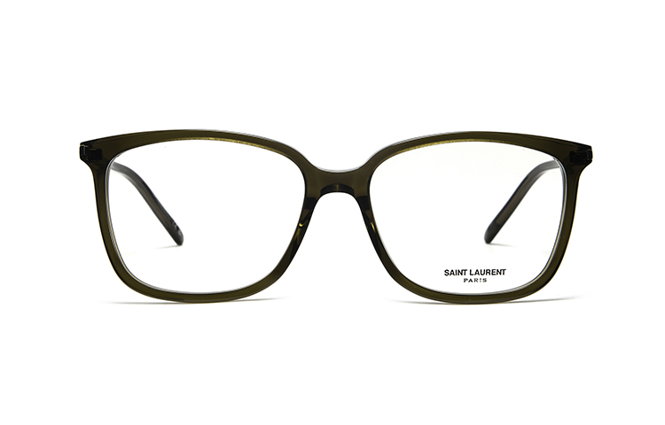 【Prescription Available】SAINT LAURENT Square Eyeglasses with Logo Unisex SL 453/F 圖 13