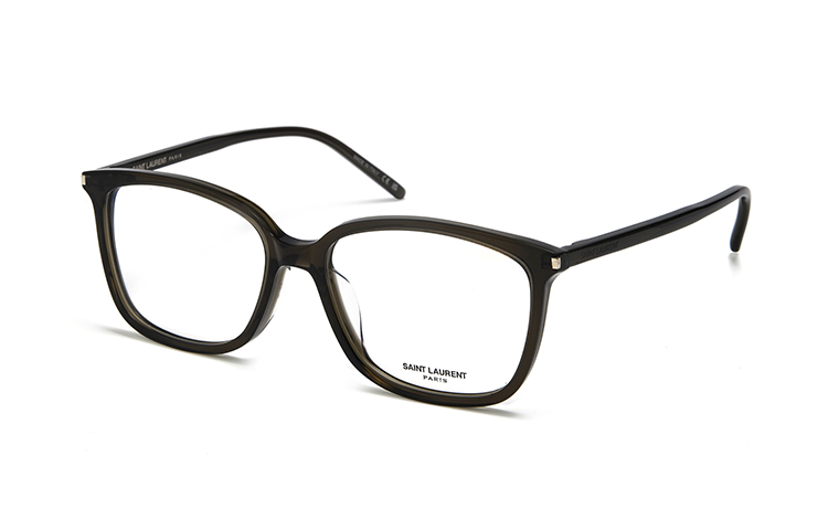 【Prescription Available】SAINT LAURENT Square Eyeglasses with Logo Unisex SL 453/F 圖 14