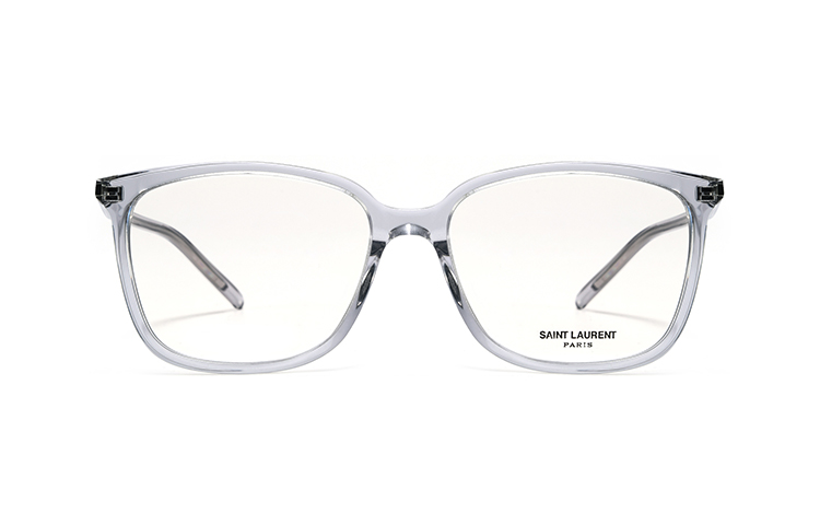 【Prescription Available】SAINT LAURENT Square Eyeglasses with Logo Unisex SL 453/F 圖 8