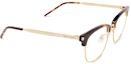 Lookbook 【Kompatibel Resep】 Kacamata Optik Unisex SAINT LAURENT Bingkai Cokelat SL649F002