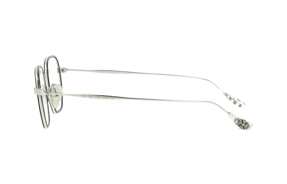 【Prescription Compatible】Chrome Hearts Optical Eyeglasses Frame Unisex Irregular Shape BONE-PRONE-I 圖 4