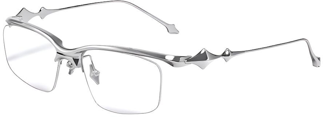 【도수 넣을 수 있음】젠틀몬스터 크로 볼드 시리즈 메탈 브로우라인 안경 실버 Kro-02 Buy 【도수 넣을 수 있음】젠틀몬스터 크로 볼드 시리즈 메탈 브로우라인 안경 실버 Kro-02