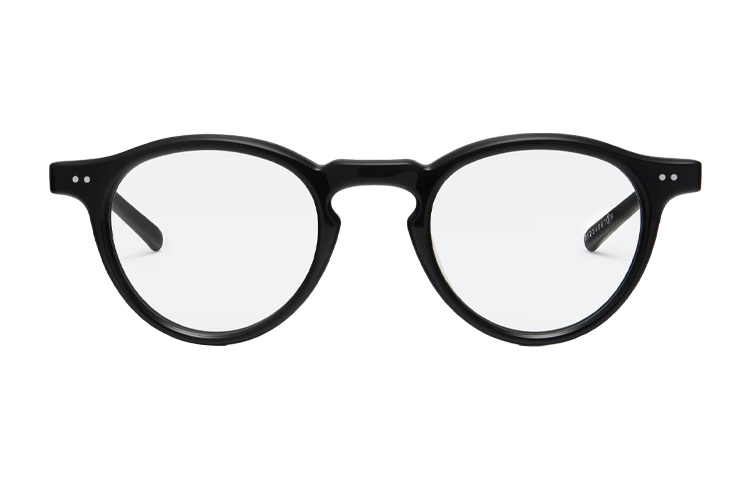 Lookbook 【可配度數】GENTLE MONSTER 圓框光學眼鏡 男女通用 黑色鏡框 MM116 01
