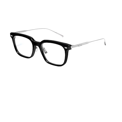 【Prescription Compatible】GENTLE MONSTER Silver Square Optical Glasses Unisex Couples ZIN-01