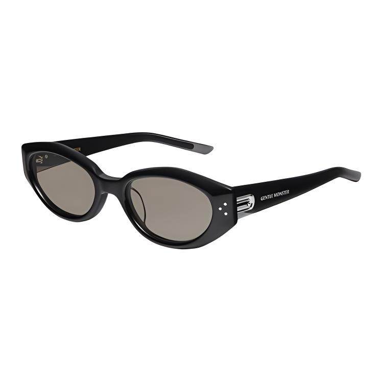 【Prescription Compatible】GENTLE MONSTER Unisex Irregular Black Sunglasses DADA-01(G