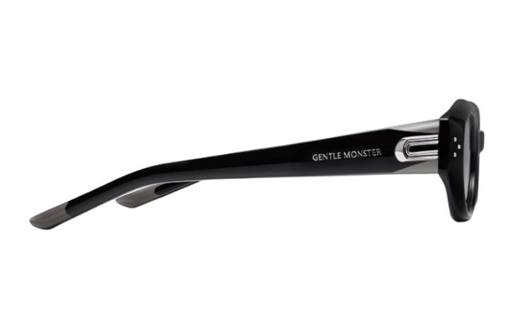 Shop 【度付き対応】GENTLE MONSTER ユニセックス イレギュラー ブラック サングラス DADA-01(G
