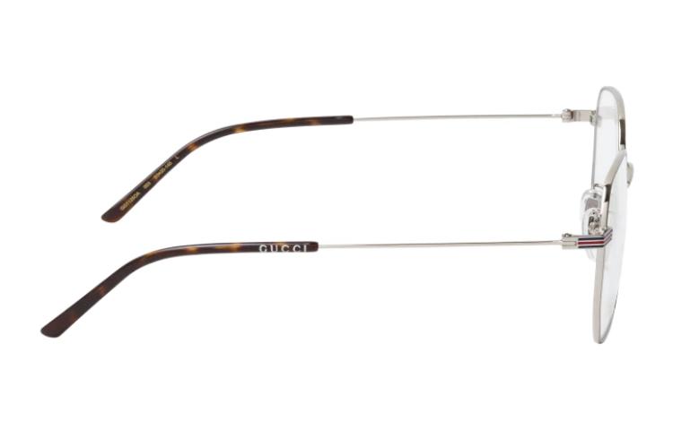 【Prescription Compatible】GUCCI Square Alloy Optical Glasses Silver -  Fashion Eyewear GG1125OA-003 圖 4