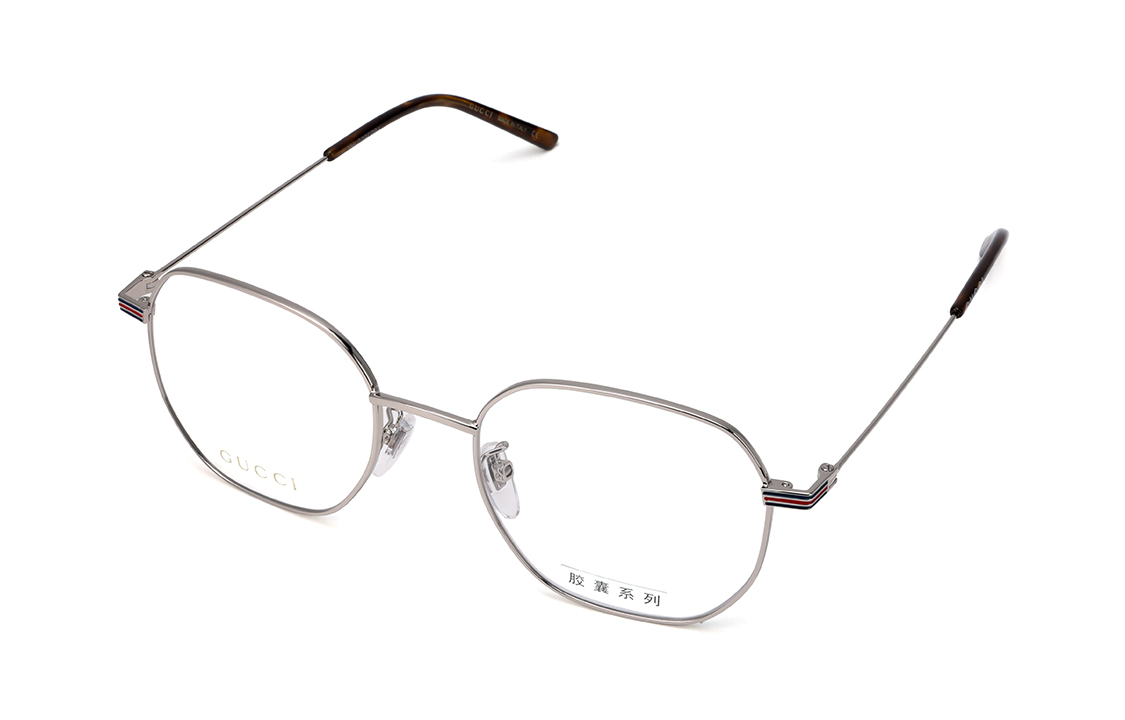 【Prescription Compatible】GUCCI Square Alloy Optical Glasses Silver -  Fashion Eyewear GG1125OA-003 圖 5