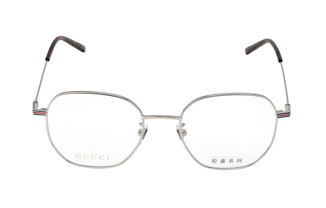 【Prescription Compatible】GUCCI Square Alloy Optical Glasses Silver -  Fashion Eyewear GG1125OA-003 圖 6