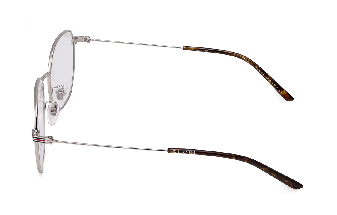 【Prescription Compatible】GUCCI Square Alloy Optical Glasses Silver -  Fashion Eyewear GG1125OA-003 圖 7