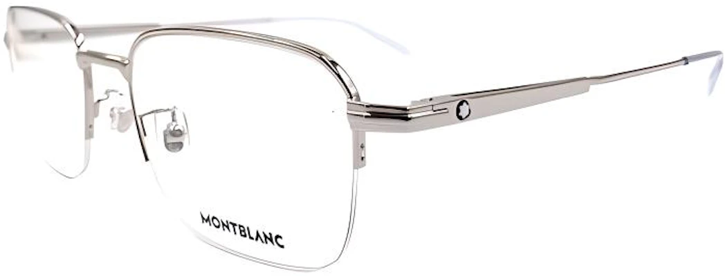 【Compatibles con Graduación】Gafas Ópticas Rectangulares de Media Montura MONTBLANC Para Hombre MB0220OA-004 Buy 【Compatibles con Graduación】Gafas Ópticas Rectangulares de Media Montura MONTBLANC Para Hombre MB0220OA-004
