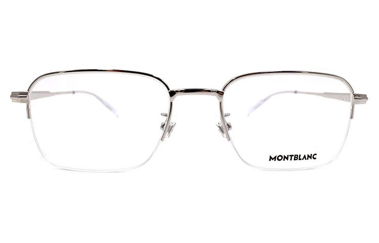 【Prescription Compatible】MONTBLANC Metal Half-Frame Rectangular Optical Glasses for Men MB0220OA-004 圖 2