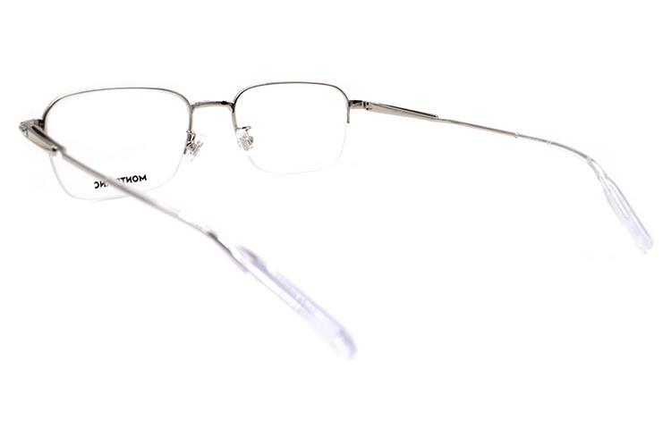 【Prescription Compatible】MONTBLANC Metal Half-Frame Rectangular Optical Glasses for Men MB0220OA-004 圖 4