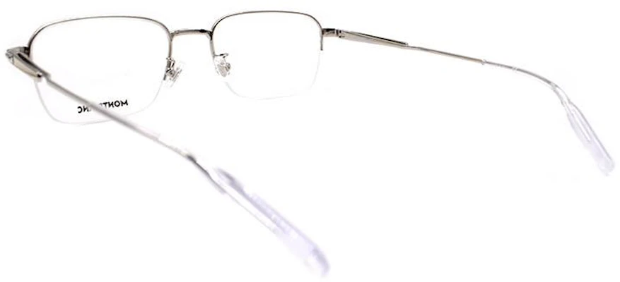 【Compatibles con Graduación】Gafas Ópticas Rectangulares de Media Montura MONTBLANC Para Hombre MB0220OA-004 Shop 【Compatibles con Graduación】Gafas Ópticas Rectangulares de Media Montura MONTBLANC Para Hombre MB0220OA-004