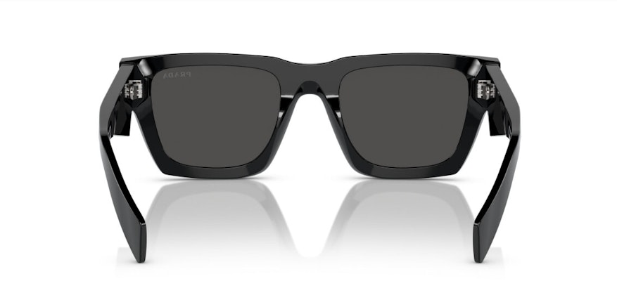 【处方镜片可选】PRADA黑色不规则醋酸纤维太阳镜,带品牌标识。 PRA06S16K08Z Purchase 【处方镜片可选】PRADA黑色不规则醋酸纤维太阳镜,带品牌标识。 PRA06S16K08Z