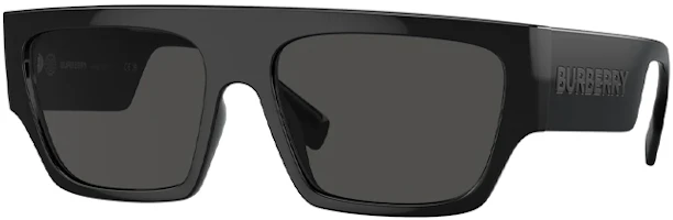 Lookbook Burberry Full Rim Irregular Sunglasses Unisex Couple Style 0BE4397U