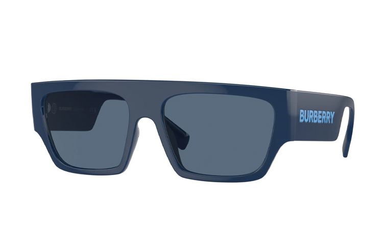 Shop Burberry Full Rim Irregular Sunglasses Unisex Couple Style 0BE4397U