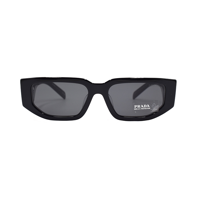 【Prescription Possible】PRADA Black Irregular Sunglasses for Men SPR09Z-F 1AB-5S0 圖 3
