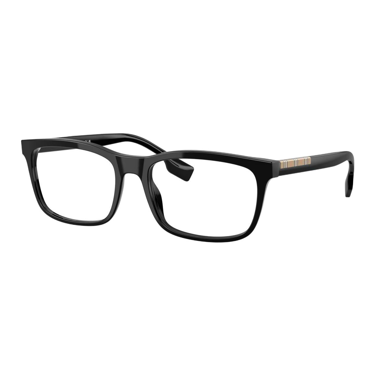 Burberry Square Optical Glasses Black Frame Business Travel Model 0BE2334F300157