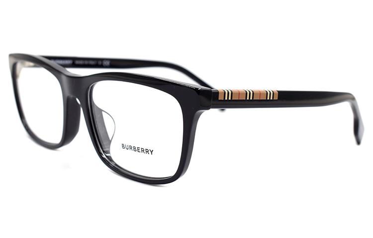 Burberry Square Optical Glasses Black Frame Business Travel Model 0BE2334F300157 圖 2