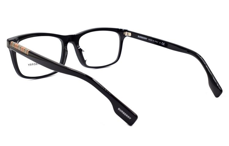 Burberry Square Optical Glasses Black Frame Business Travel Model 0BE2334F300157 圖 4