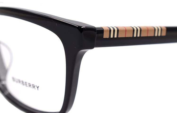 Burberry Square Optical Glasses Black Frame Business Travel Model 0BE2334F300157 圖 5