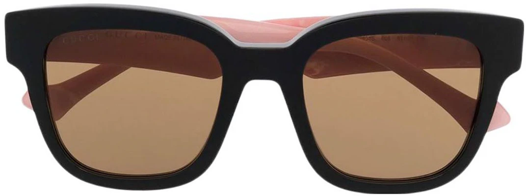 GUCCI Rectangle Acetate Square Sunglasses Unisex Black GG0998S-005 Lookbook GUCCI Rectangle Acetate Square Sunglasses Unisex Black GG0998S-005