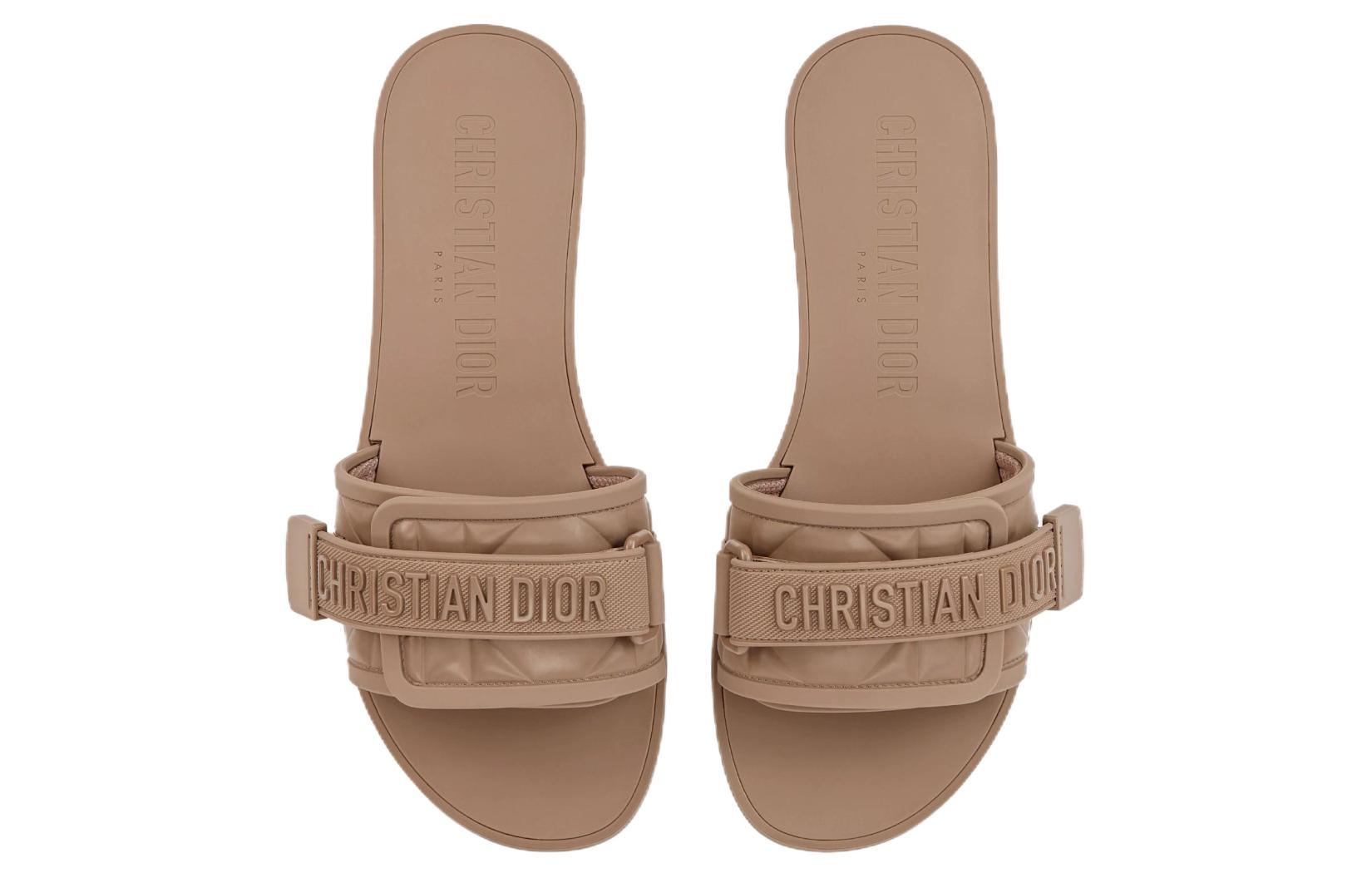 (R) Dior DioEvolution Slide 'Embossed Macrocannage - Hazelnut' (W) 圖 4