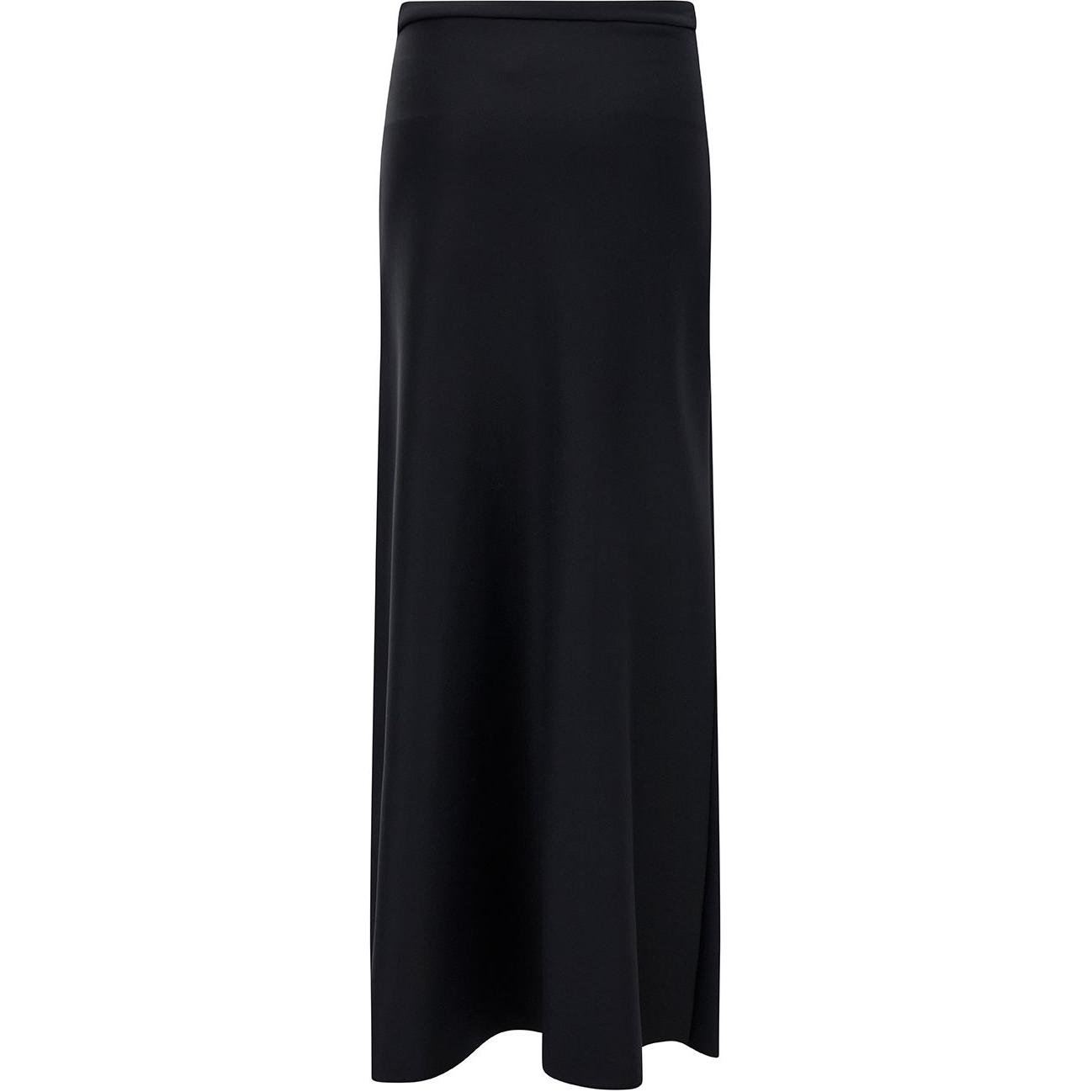 Lookbook ''S Max Mara マックスマーラ ルーズ ハイウエスト カジュアル ロング ブラックスカート 2411771021600-001