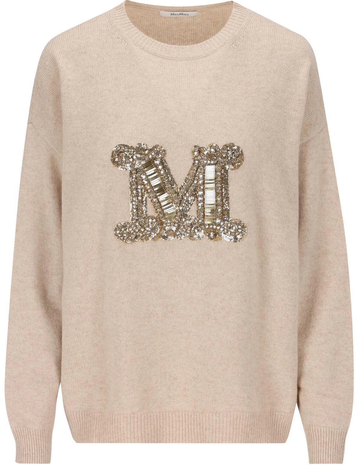 s-max-mara-max-mara-beige-rhinestone-logo-crewneck-fitted-long-sleeve-sweater-women-2421366232600-032