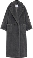 'S Max Mara MaxMara Kadiak Oversized Alpaca Wool Teddy Coat Double Breasted Grey Women. 1016314306001-KADIAK 'S Max Mara MaxMara Kadiak Oversized Alpaca Wool Teddy Coat Double Breasted Grey Women. 1016314306001-KADIAK