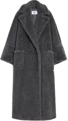 ''S Max Mara MaxMara Kadiak 灰色雙排扣超大版羊駝毛泰迪大衣 女款. 1016314306001-KADIAK Buy ''S Max Mara MaxMara Kadiak 灰色雙排扣超大版羊駝毛泰迪大衣 女款. 1016314306001-KADIAK