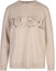 Order 'S Max Mara MaxMara Logo Letter Print Crewneck Long Sleeve Sweater Beige Women 2421366222600-026