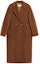 Buy 'S Max Mara MaxMara Madame 101801 Classic Double-Face Wool Coat in Tobacco Color. 1018012306010-3MADAME