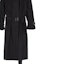 Sizing 'S Max Mara MaxMara Saio Long-Sleeve Cotton Poplin Shirt Dress in Black 1221113206003-SAIO