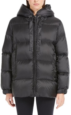 'S Max Mara MaxMara Seia Water-Repellent Hooded Down Jacket Women Black. 9486014506009-SEIA Lookbook 'S Max Mara MaxMara Seia Water-Repellent Hooded Down Jacket Women Black. 9486014506009-SEIA