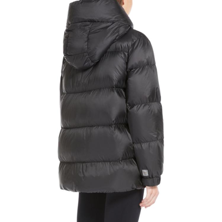 Purchase 'S Max Mara MaxMara Seia Water-Repellent Hooded Down Jacket Women Black. 9486014506009-SEIA