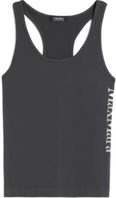 ''S Max Mara 無袖修身背心 黑色字母印花 9946013906-007 Buy ''S Max Mara 無袖修身背心 黑色字母印花 9946013906-007
