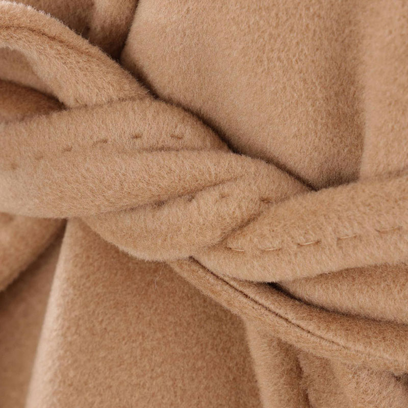 'S Max Mara MaxMara SS24  Camel Belted Long Coat with Minimal Logo Design. 1016074206-001 圖 7