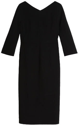 s-max-mara-max-mara-studio-ponera-v-neck-long-sleeve-black-dress-6226141906001-ponera