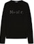 Buy 'S Max Mara S MAX MARA Black Crewneck Pullover Sweater Long Sleeve 2429366163600-009