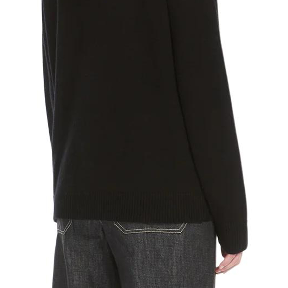 Details for 'S Max Mara S MAX MARA  Black Crewneck Pullover Sweater Long Sleeve 2429366163600-009