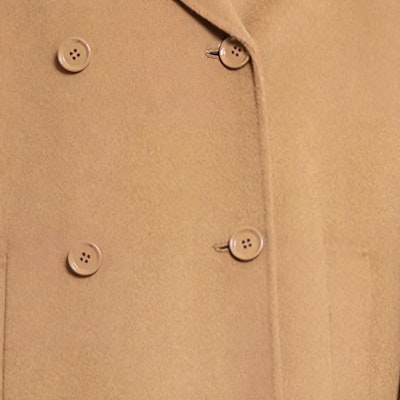 'S Max Mara S MAX MARA Camel Double-Breasted Long Coat with Lapel Collar. 2429016061600-045 Cheap 'S Max Mara S MAX MARA Camel Double-Breasted Long Coat with Lapel Collar. 2429016061600-045