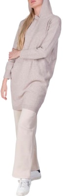 'S Max Mara S MAX MARA Jack Series Solid Color Hooded Long-Sleeve Dress Beige 932602236003-JACK Lookbook 'S Max Mara S MAX MARA Jack Series Solid Color Hooded Long-Sleeve Dress Beige 932602236003-JACK