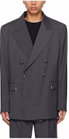 'S Max Mara S Max Mara Solid Color Single-Breasted Long-Sleeve Jacket Men’s Grey 20461033002 'S Max Mara S Max Mara Solid Color Single-Breasted Long-Sleeve Jacket Men’s Grey 20461033002