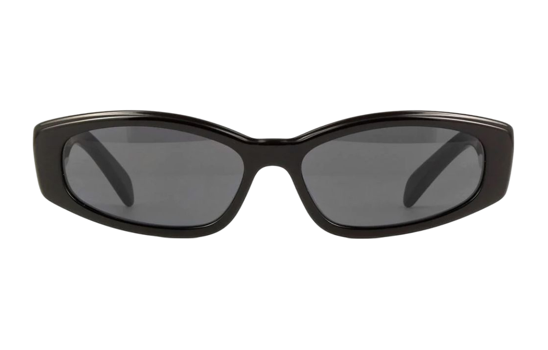 [SS23] CELINE Black Cat Eye Sunglasses Unisex with Side Lettering Design CL40252I-01A 圖 3