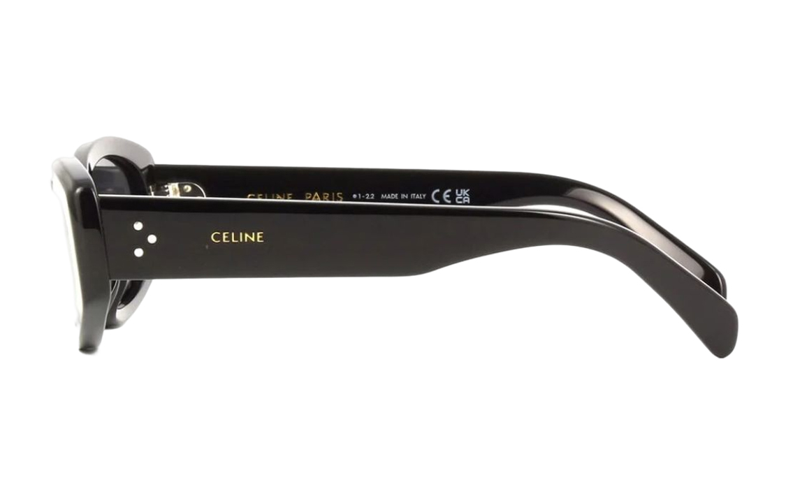 [SS23] CELINE Black Cat Eye Sunglasses Unisex with Side Lettering Design CL40252I-01A 圖 4