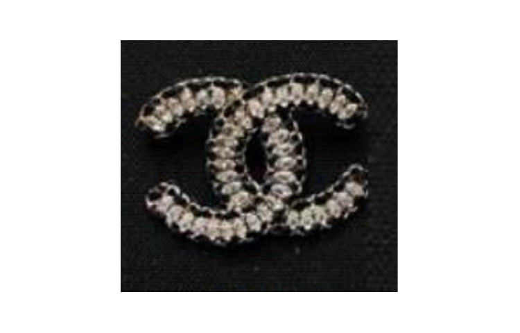 [SS23] CHANEL Cross Double C Leather Metal Elegant Brooch Pin. ABA669 圖 2